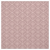 Roze Harten Damast Stof (Swatch)