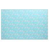 Roze harten en aqua stof (Fat Quarter)
