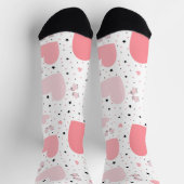 Roze harten en biggetje sokken (Top)