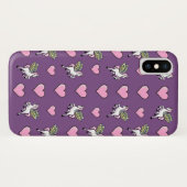 Roze harten en Pegasus Case-Mate iPhone Case (Achterkant (horizontaal))
