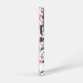 Roze harten en Rozen Samsung Galaxy Hoesje (Rechterkant)