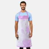 Roze Harten en  Rozen Schort (Gedragen)