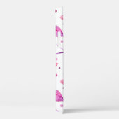 Roze harten en stippen: romantisch genot. Case-Mate iPhone case (Achterkant / Rechts)