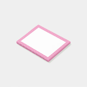 Roze Harten Gevormde Post-it Briefjes Post-it® Notes