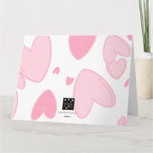 ROZE HARTEN KAART (Achterkant)