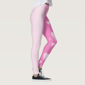 Roze harten leggings (Rechts)