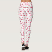 Roze harten leggings (Achterkant)