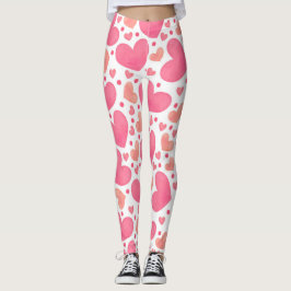 Roze harten Leggings