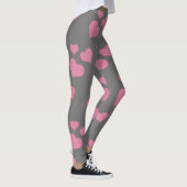 Roze harten Leggings (Rechts)