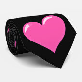 Roze harten - Liefde Stropdas (Opgerold)