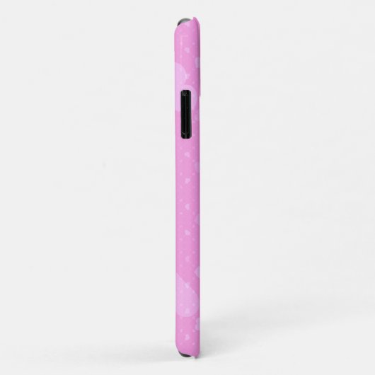 Roze harten met liefde Case-Mate iPhone case (Achterkant/rechts)
