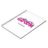 Roze Harten Moeder van de Bruidegom Notitieboek (Linkerzijde)