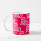 Roze harten mok (Links)