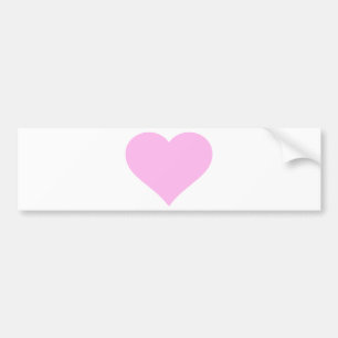 Roze harten, onvoorwaardelijke liefde_ bumpersticker