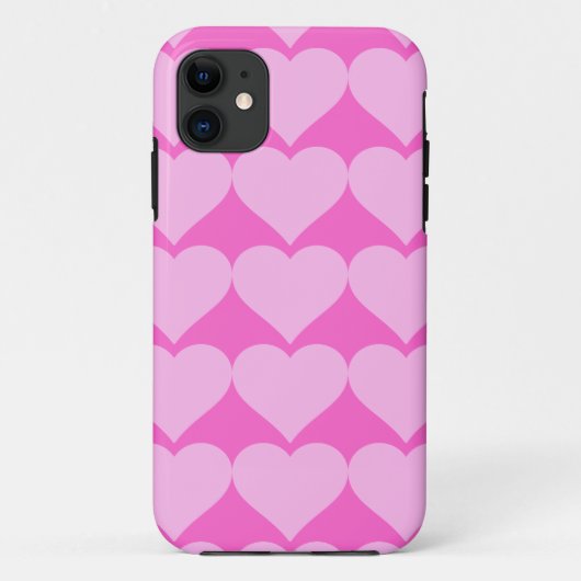 Roze harten, onvoorwaardelijke liefde_ Case-Mate iPhone case (Achterkant)