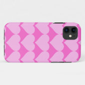 Roze harten, onvoorwaardelijke liefde_ Case-Mate iPhone case (Achterkant (horizontaal))