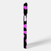 Roze harten op zwart iPhone-Hoesje Case-Mate iPhone Case (Achterkant / Rechts)