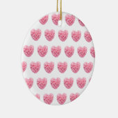 Roze harten Ornament (Rechts)