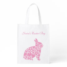 Roze harten paashaas