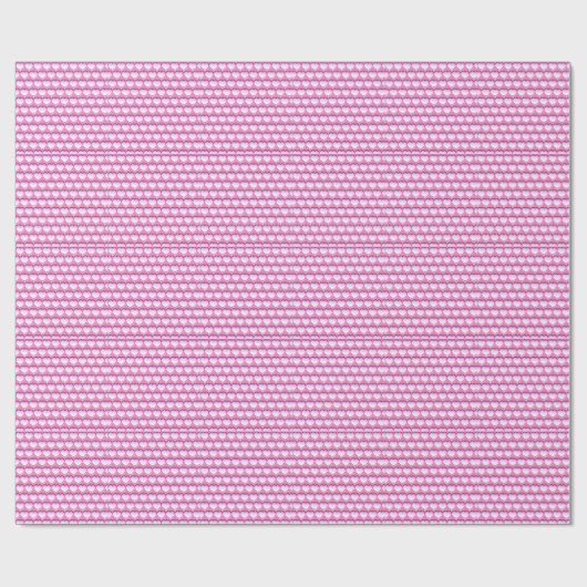 Roze harten - Papier met onmiddellijke verpakking (Vlak)