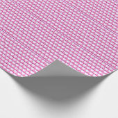 Roze harten - Papier met onmiddellijke verpakking (Hoek)
