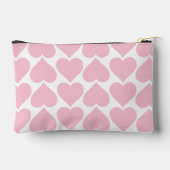 Roze harten patroon, romantisch, liefde etui (Achterkant)
