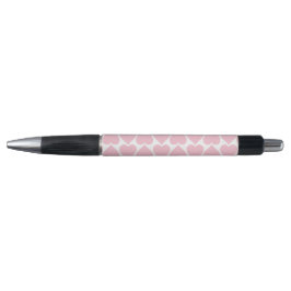 Roze harten patroon, romantisch, liefde pen