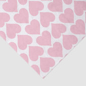 Roze harten patroon, romantisch, liefde tissuepapier (Detail)