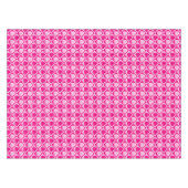 Roze harten patroon tafelkleed (Voorkant (Horizontaal))