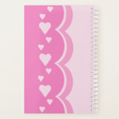 Roze harten planner (Achterkant)