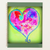 roze harten planner (Voorkant)