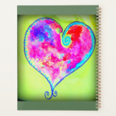 roze harten planner (Achterkant)