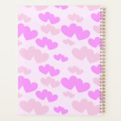 Roze harten planner (Achterkant)