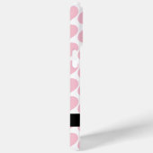 Roze harten, Romantisch, Jouw naam, Personaliseer Case-Mate iPhone Case (Achterkant / Rechts)