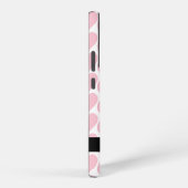 Roze harten, Romantisch, Jouw naam, Personaliseer Samsung Galaxy Hoesje (Rechterkant)