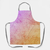 Roze Harten Schort - Retro Keuken Gift (Voorkant)