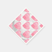Roze harten servetten (Hoek)