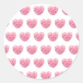 Roze harten Stickers (Voorkant)
