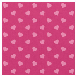 Roze harten stof