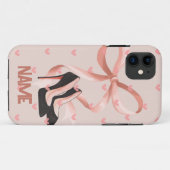 ROZE HARTEN STRIKKEN SCHOENEN COQUETTE ESTHETISCH Case-Mate iPhone CASE (Achterkant (horizontaal))