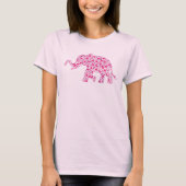 Roze harten t-shirt (Voorkant)