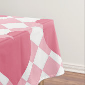 Roze harten tafelkleed (Voorbeeld)