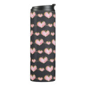 Roze Harten Thermosbeker (Gedraaid links)