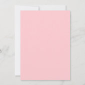 Roze Harten Toekomstige Mevrouw & Mevrouw Lesbisch Save The Date (Achterkant)