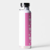 Roze harten waterfles (Rechts)