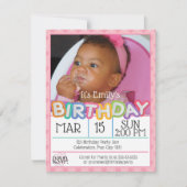 Roze hartfoto Aangepaste foto Maandag Kaart (Voorkant)