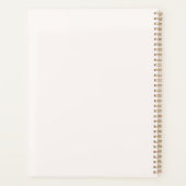 Roze harthugs en Kisses Planner (Achterkant)