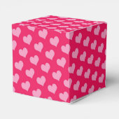 Roze Hartjes Favor Doos Bedankdoosjes (Achterkant)