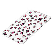 Roze Hartjes Patroon – Cute Doodle Design Magneet (Linkerzijde)