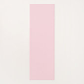 Roze Hartjes Patroon Met Aangepaste Naam Yogamat (Achterkant)